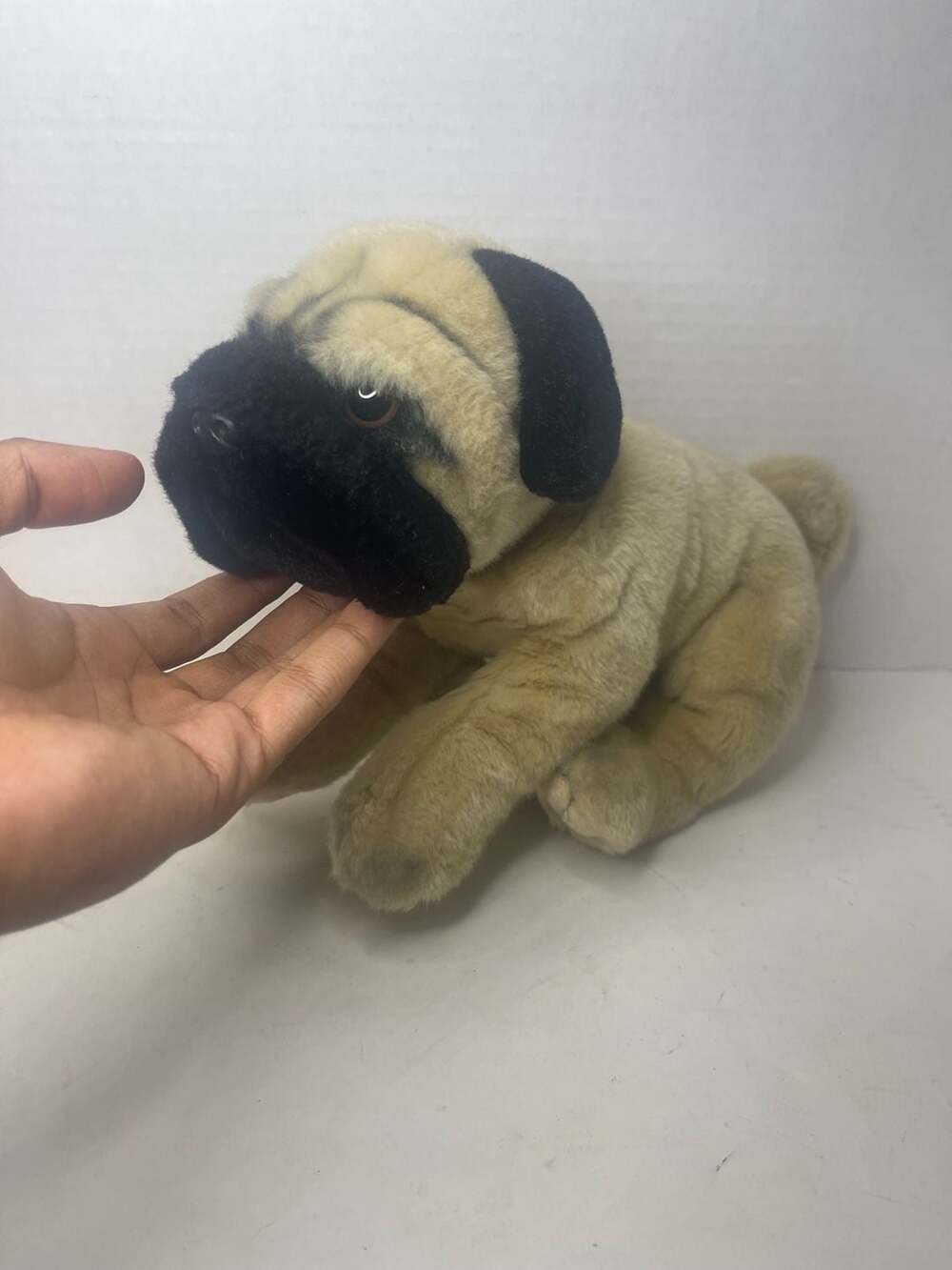 Animal Alley Carlin the Pug Puppy Dog 12-inch Plush Toy (2000)
